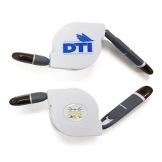 USB 2 in 1 Sync Data Charger Cable Telescopic Line-DTI